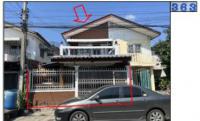 บ้านแฝดหลุดจำนอง ธ.ธนาคารอาคารสงเคราะห์ สวนหลวง กระทุ่มแบน สมุทรสาคร